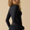 Μακρυμάνικη μπλούζα Soft Active σε μαύρο Μακρυμάνικη μπλούζα Soft Active σε μαύρο