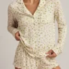 Maphie Modal Ruffle-Trim Σορτς σε Lemon Print Maphie Modal Ruffle-Trim Σορτς σε Lemon Print