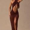 Μαντίλα Talia σε χρώμα Espresso Brown Μαντίλα Talia σε χρώμα Espresso Brown