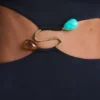 Μάξι Φορέμα Julitta με λεπτομέρειες από μεταλλικά στοιχεία σε μαύρο χρώμα Μάξι Φορέμα Julitta με λεπτομέρειες από μεταλλικά στοιχεία σε μαύρο χρώμα