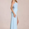 Μάξι Φορέμα κορσέ Zalia από δαντέλα σε χρώμα Powder Blue