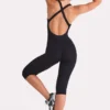 Μαύρη ολόσωμη φόρμα Soft Active Capri Μαύρη ολόσωμη φόρμα Soft Active Capri