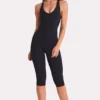 Μαύρη ολόσωμη φόρμα Soft Active Capri Μαύρη ολόσωμη φόρμα Soft Active Capri