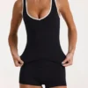 Μαύρο αμάνικο μπλουζάκι Soft Active Μαύρο αμάνικο μπλουζάκι Soft Active