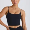 Μαύρο αμάνικο μπλουζάκι Soft Active Μαύρο αμάνικο μπλουζάκι Soft Active