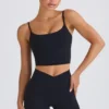 Μαύρο αμάνικο μπλουζάκι Soft Active Μαύρο αμάνικο μπλουζάκι Soft Active