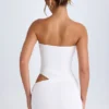 Μίνι φόρεμα Damia Cut-Out Bandeau σε λευκό Μίνι φόρεμα Damia Cut-Out Bandeau σε λευκό