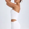 Μίνι φόρεμα Damia Cut-Out Bandeau σε λευκό Μίνι φόρεμα Damia Cut-Out Bandeau σε λευκό