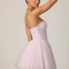 Μίνι Φορέμα Dottie Tulle Corset σε λιλά