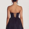 Μίνι Φορέμα Emeline Corset Tulle σε Jet Black