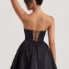 Μίνι Φορέμα Emeline Corset Tulle σε Jet Black