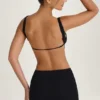 Μίνι φόρεμα Gaia Cut-Out A-Line σε μαύρο
