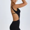 Μίνι φόρεμα Gaia Cut-Out A-Line σε μαύρο