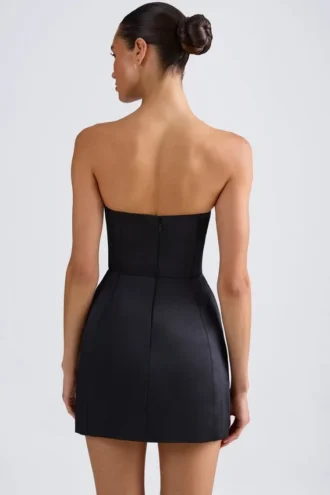 Μίνι φόρεμα Haisley Bandeau Structured Tulip σε μαύρο
