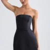 Μίνι φόρεμα Haisley Bandeau Structured Tulip σε μαύρο Μίνι φόρεμα Haisley Bandeau Structured Tulip σε μαύρο