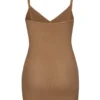 Μίνι φόρεμα Intimates Soft Mesh με V λαιμόκοψη σε χρώμα αμύγδαλο Μίνι φόρεμα Intimates Soft Mesh με V λαιμόκοψη σε χρώμα αμύγδαλο