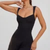 Μίνι φόρεμα Jolie με λαιμόκοψη σε σχήμα καρδιάς σε μαύρο
