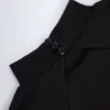 Μίνι φόρεμα Luanni Slinky Jersey χωρίς πλάτη σε μαύρο χρώμα