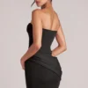 Μίνι φόρεμα Veda Bandeau Bodycon σε μαύρο