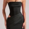 Μίνι φόρεμα Veda Bandeau Bodycon σε μαύρο