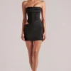Μίνι φόρεμα Veda Bandeau Bodycon σε μαύρο