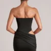 Μίνι φόρεμα Veda Bandeau Bodycon σε μαύρο