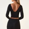 Μίνι φούστα Aliz Modal Twist-Front Mid-Rise σε μαύρο χρώμα Μίνι φούστα Aliz Modal Twist-Front Mid-Rise σε μαύρο χρώμα