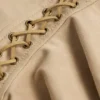 Μίνι φούστα Jalsa με κορδόνια και μεσαίο ύψος σε χρώμα μπεζ