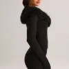 Μίνι φούστα Tova Knit με μεσαίο ύψος μέσης σε μαύρο χρώμα