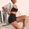 Μίνι σορτς Soft Active Crossover σε μαύρο χρώμα Μίνι σορτς Soft Active Crossover σε μαύρο χρώμα