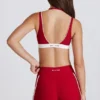 Μίνι σορτς Soft Active με αντίθεση χρωμάτων σε σκούρο κόκκινο Μίνι σορτς Soft Active με αντίθεση χρωμάτων σε σκούρο κόκκινο