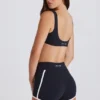 Μίνι σορτς Soft Active με αντίθεση σε μαύρο Μίνι σορτς Soft Active με αντίθεση σε μαύρο