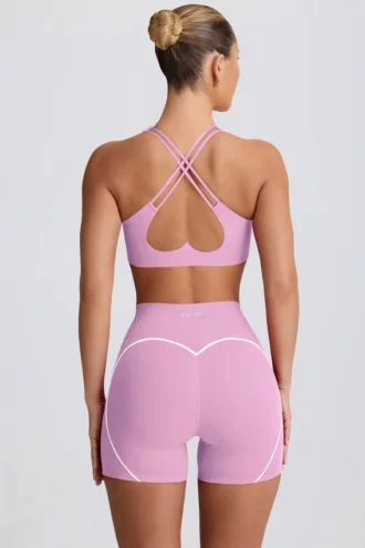 Μίνι σορτς Soft Active σε χρώμα Dusty Pink