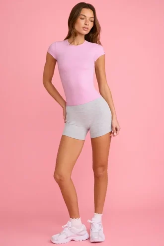 Μίνι σορτς Soft Active σε γκρι
