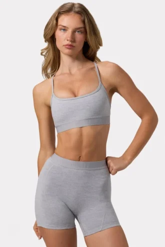 Μίνι σορτς Soft Active σε γκρι μάρλ Μίνι σορτς Soft Active σε γκρι μάρλ