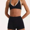 Μίνι σορτς Soft Active σε μαύρο χρώμα Μίνι σορτς Soft Active σε μαύρο χρώμα