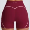 Μίνι σορτς Soft Active σε μπορντό Μίνι σορτς Soft Active σε μπορντό