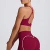 Μίνι σορτς Soft Active σε μπορντό Μίνι σορτς Soft Active σε μπορντό