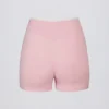 Μίνι σορτς Soft Active Wrapover Contrast σε χρώμα Powder Pink