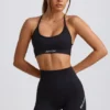Μίνι σορτς Super Sculpt χωρίς ραφές σε μαύρο χρώμα