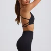 Μίνι σορτς Super Sculpt χωρίς ραφές σε μαύρο χρώμα