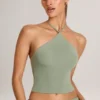 Μπλούζα Aviora Modal με λαιμόκοψη σε χρώμα Sage Green Μπλούζα Aviora Modal με λαιμόκοψη σε χρώμα Sage Green