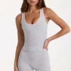 Μπλούζα χωρίς μανίκια Soft Active σε γκρι μελανζέ Μπλούζα χωρίς μανίκια Soft Active σε γκρι μελανζέ