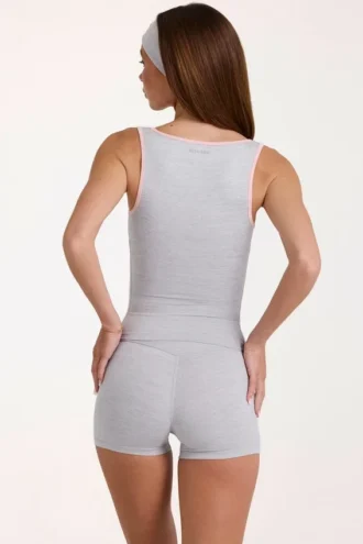 Μπλούζα χωρίς μανίκια Soft Active σε γκρι μελανζέ