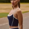 Μπλούζα Soft Active Layered σε κλασικό μπλε Μπλούζα Soft Active Layered σε κλασικό μπλε