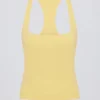 Μπλούζα Soft Active με πλάτη τύπου racerback σε χρώμα λεμόνι Μπλούζα Soft Active με πλάτη τύπου racerback σε χρώμα λεμόνι
