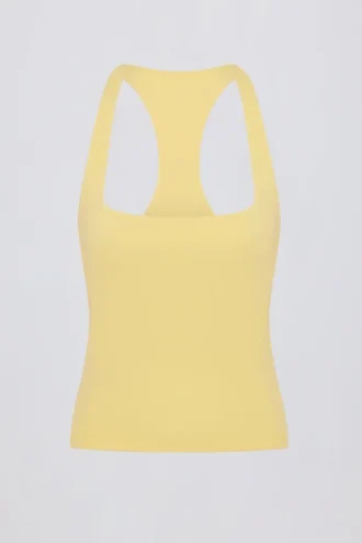 Μπλούζα Soft Active με πλάτη τύπου racerback σε χρώμα λεμόνι