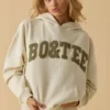 Oversized φούτερ με κουκούλα σε χρώμα Bone Oversized φούτερ με κουκούλα σε χρώμα Bone