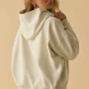 Oversized φούτερ με κουκούλα σε χρώμα Bone Oversized φούτερ με κουκούλα σε χρώμα Bone