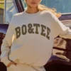 Oversized φούτερ με στρογγυλό λαιμό σε χρώμα Bone Oversized φούτερ με στρογγυλό λαιμό σε χρώμα Bone